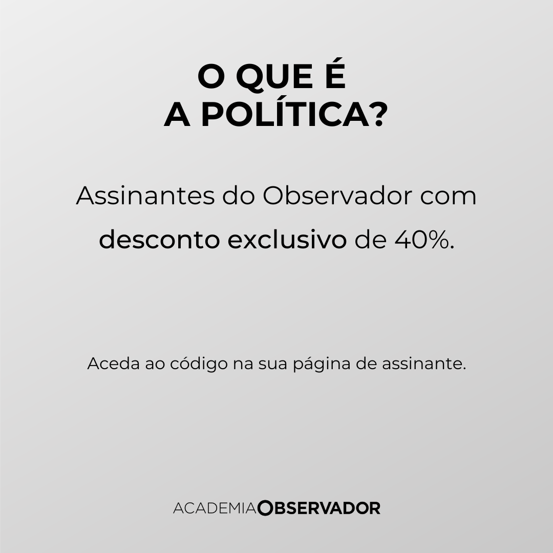 Gravação do curso "O que é a política?" por Jaime Nogueira Pinto
