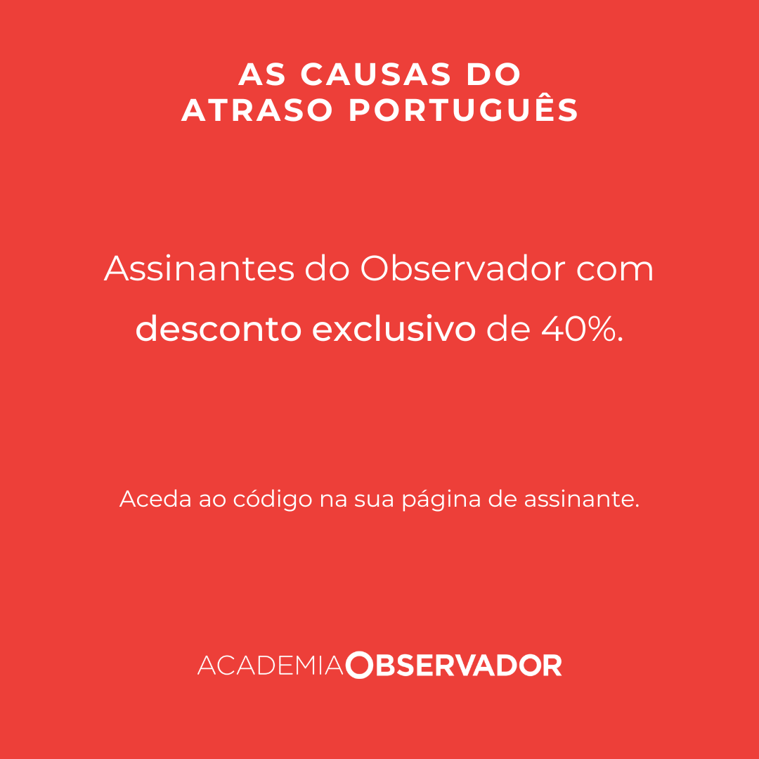 "As causas do atraso português" um curso por Nuno Palma