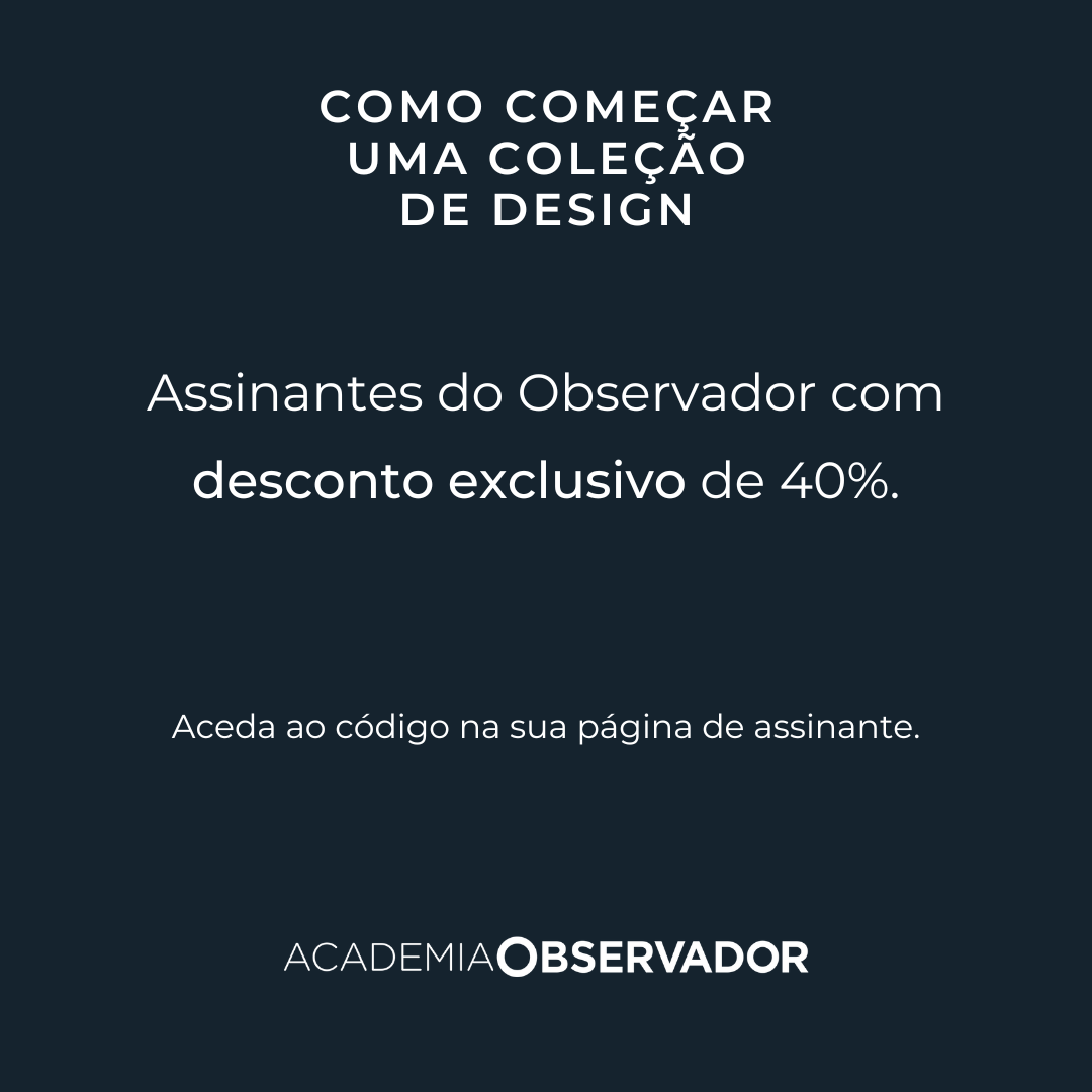 "Como começar uma coleção de design" um curso por Miguel Soeiro
