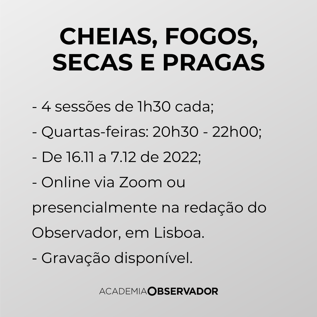 "Cheias, fogos, secas e pragas – Uma história da paisagem portuguesa" por Henrique Pereira dos Santo