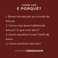 "Como ler e porquê?" um curso por Regina Duarte