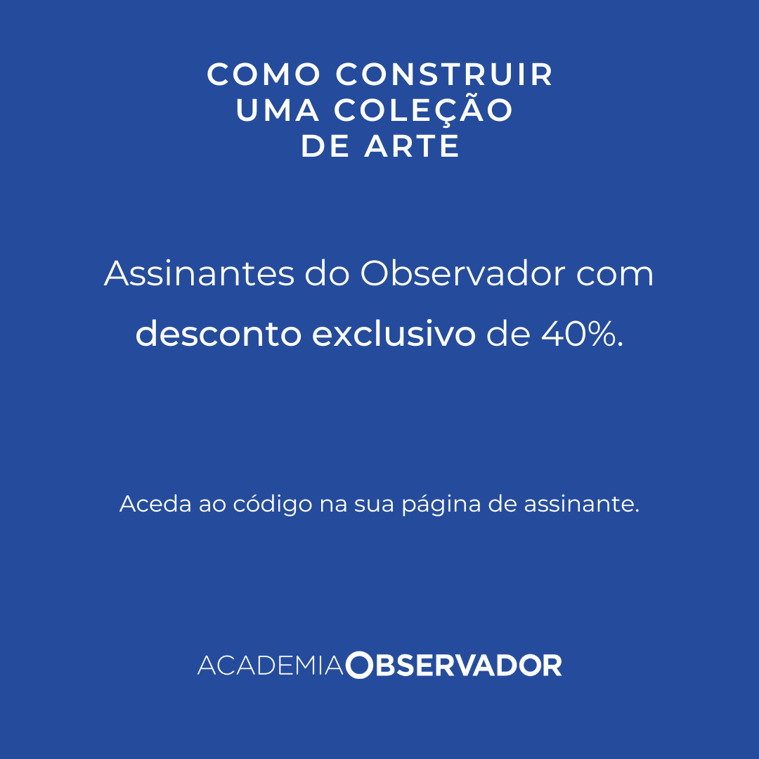 "Como construir uma coleção de arte" um curso por Sara de Sousa e Andrade