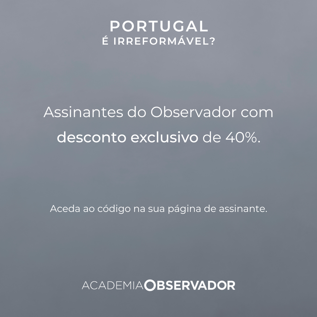 "Portugal é irreformável?" Um curso por António Carrapatoso